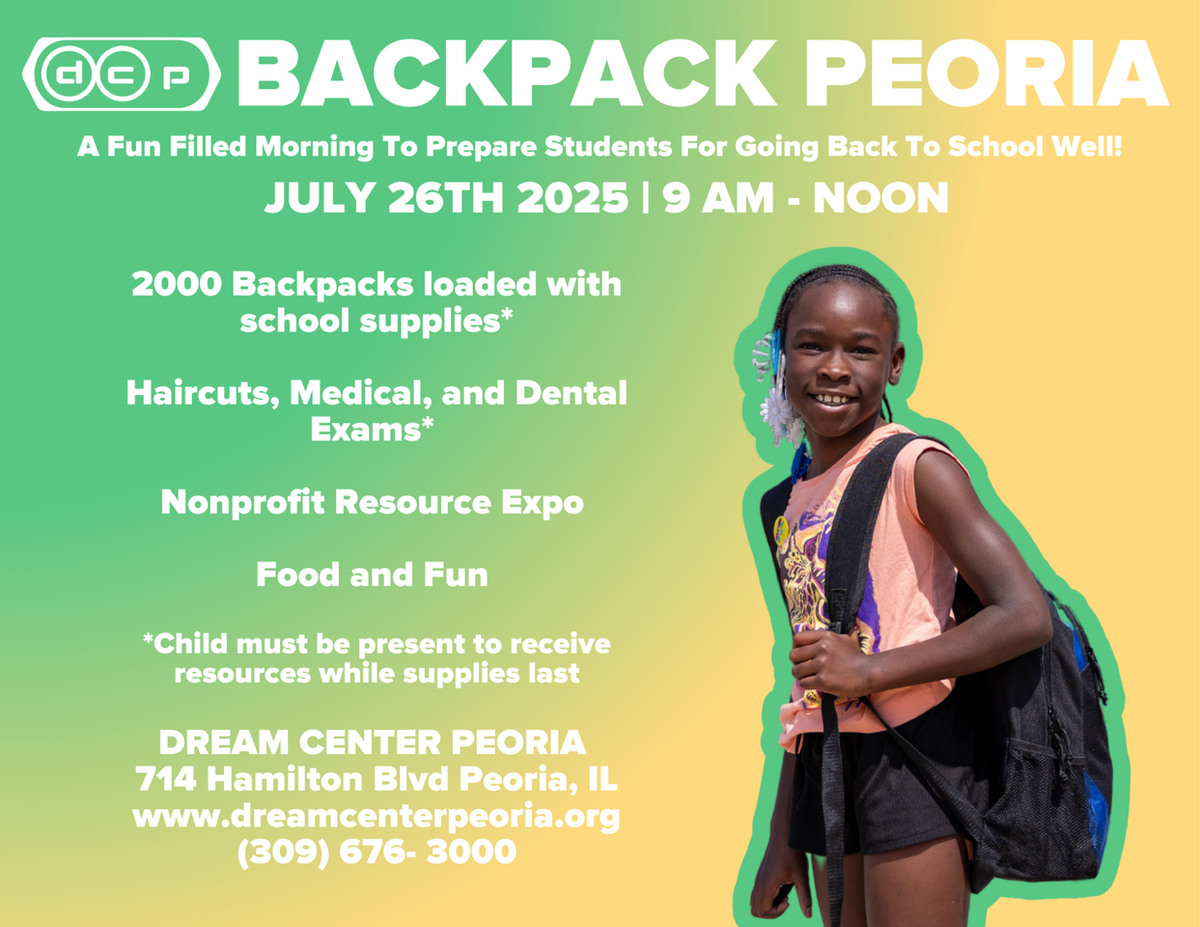 Dream Center to give 2,000 backpacks with school supplies away Saturday