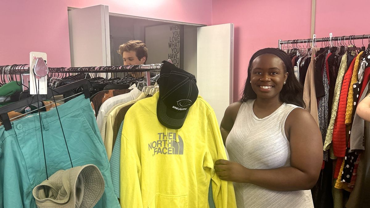 Pink Blossom store combines thrift and career help, with a little scripture thrown in