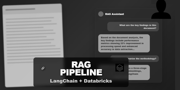 Mini Project: RAG Pipeline Using LangChain on Databricks