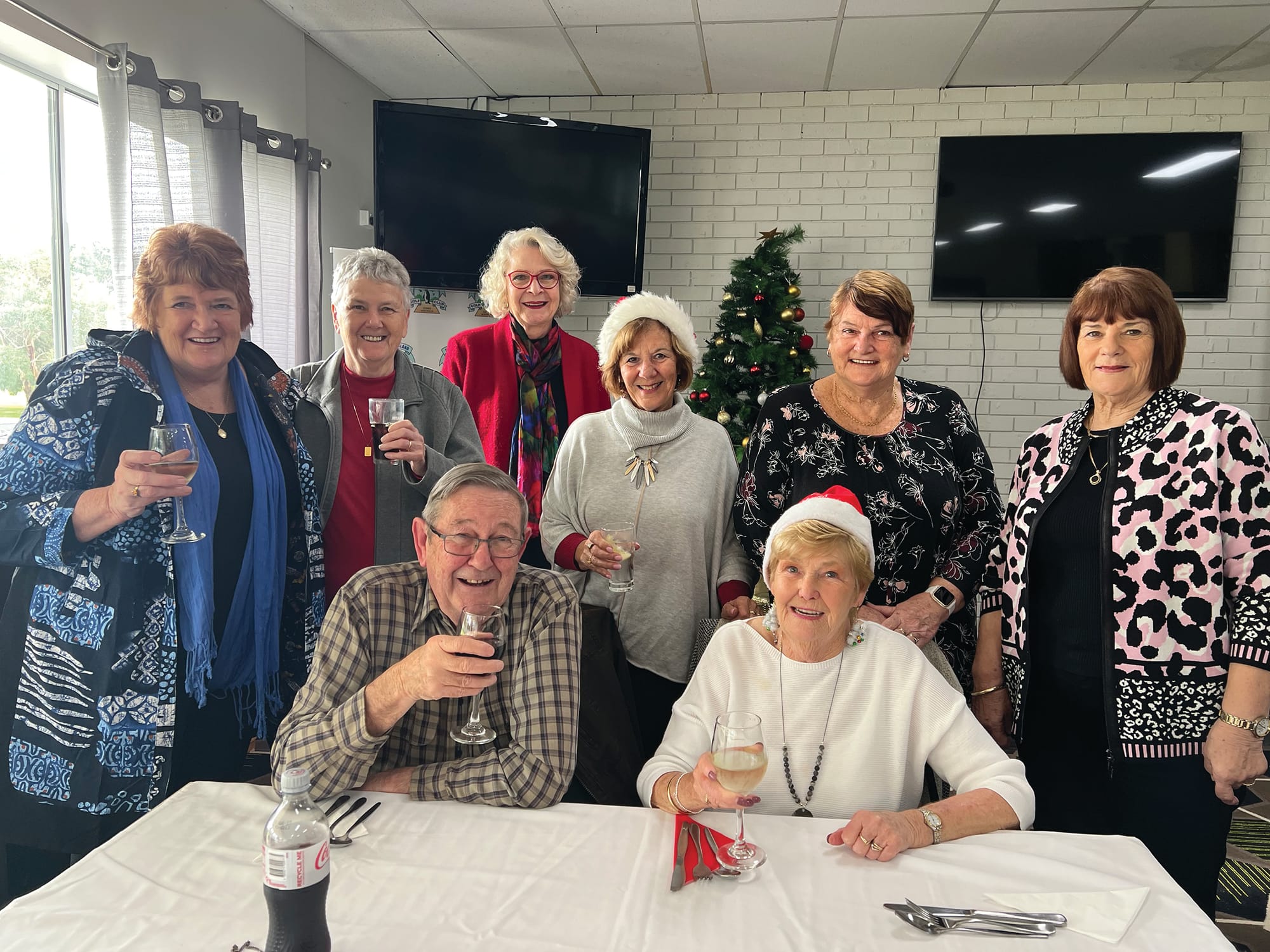 Christmas at the golf club