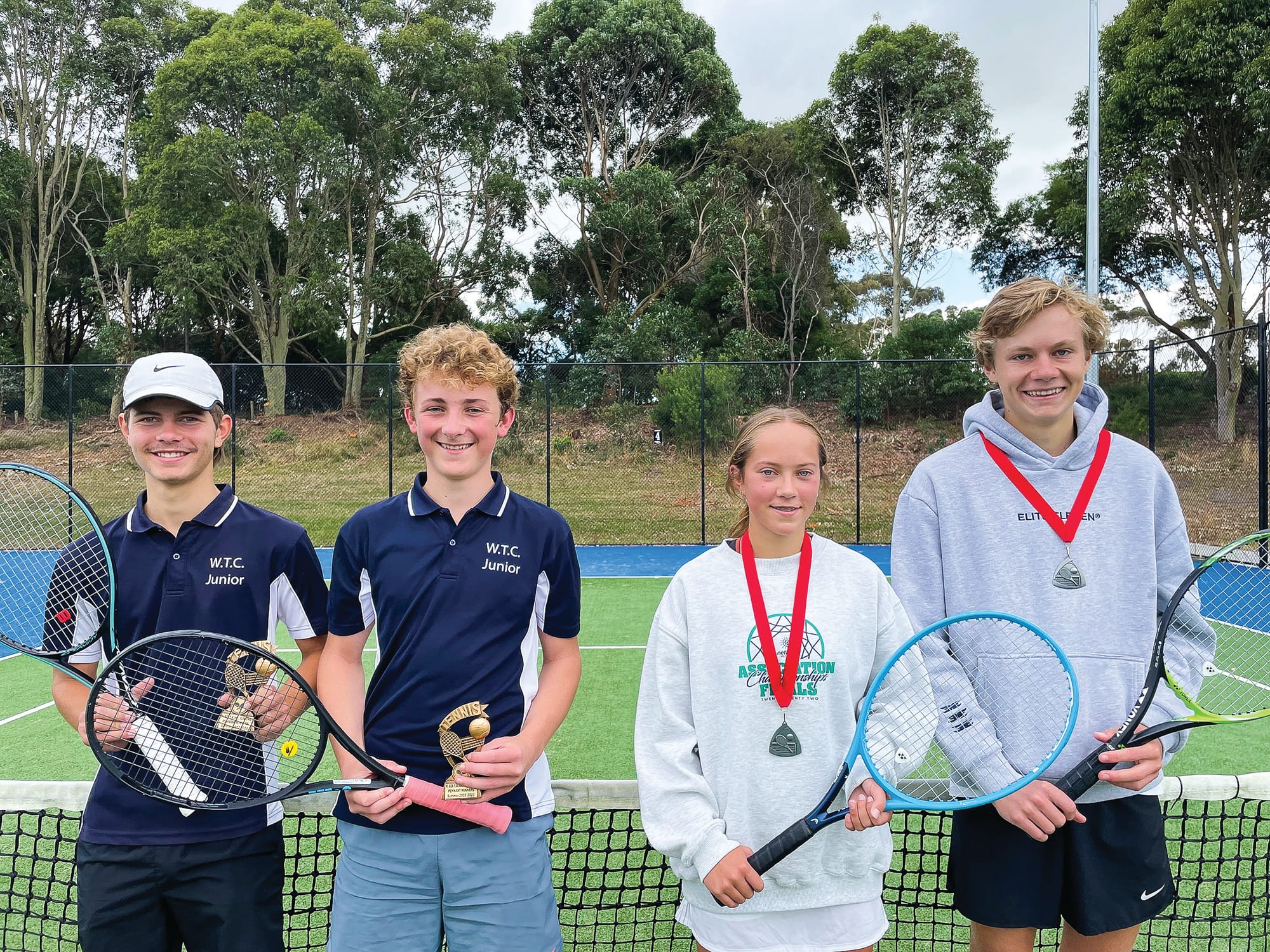 Korrine and District Junior Association tennis Grand Final results