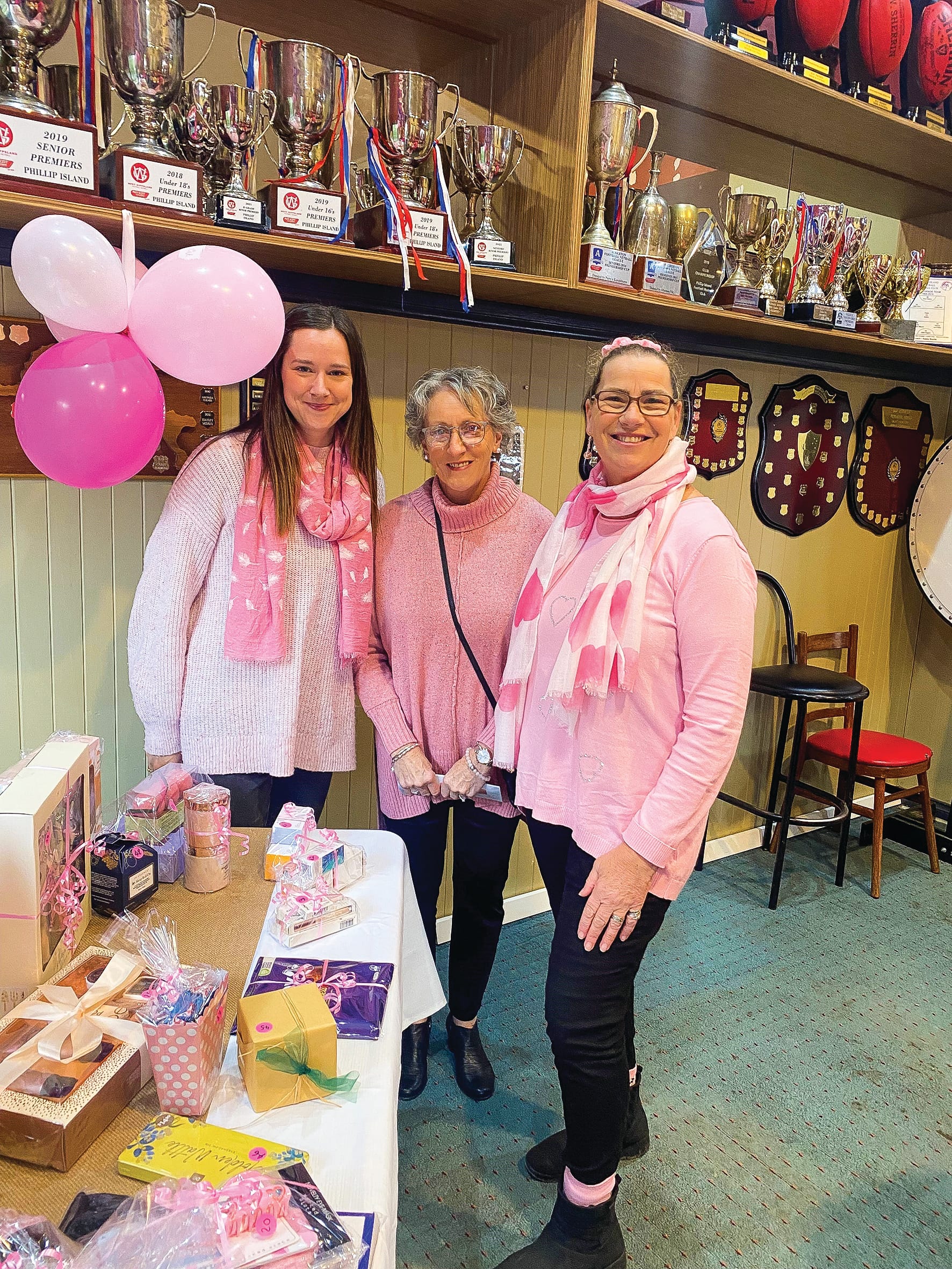 Painting the town pink!