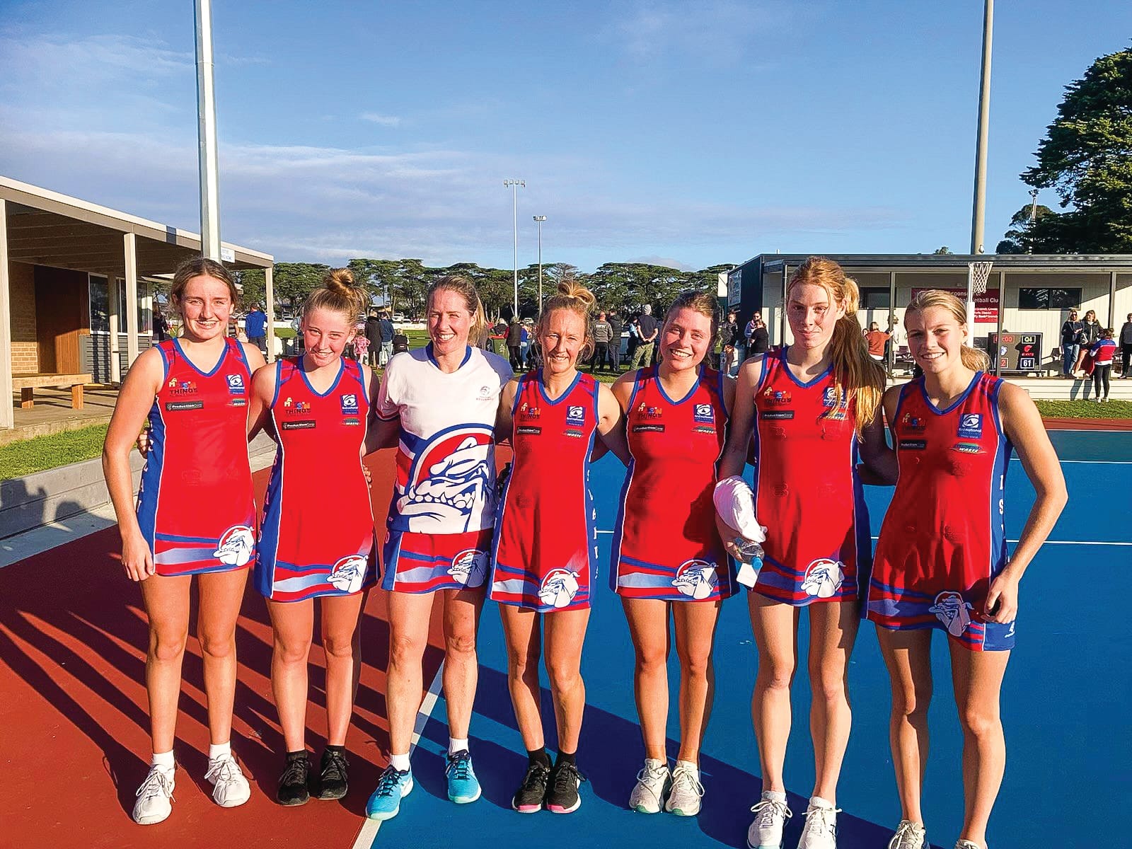 A grade netballers developing as the season continues