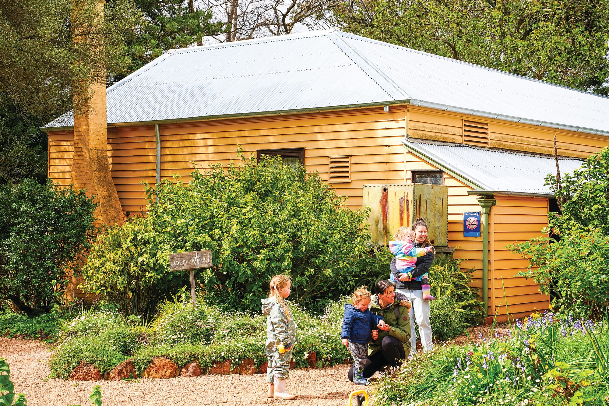 Churchill Island's heritage buildings undergo restoration