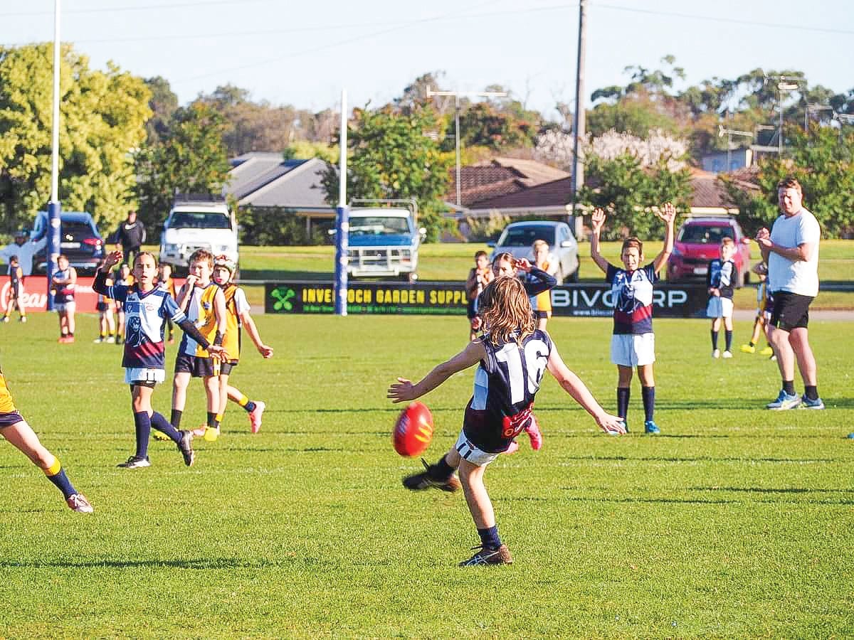Kilcunda Bass juniors take on Inverloch Kongwak in heated battle