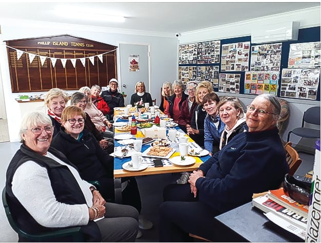 Tennis club aces Biggest Morning Tea