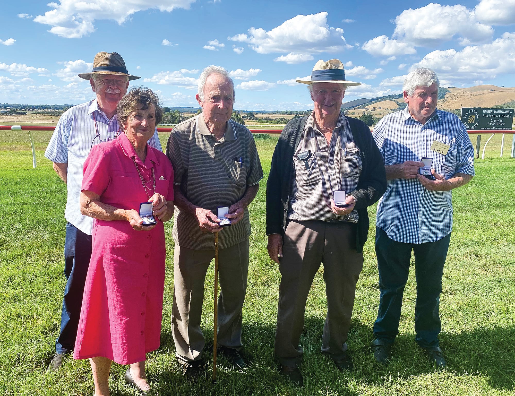 Life memberships presented at Woolamai Racing Club
