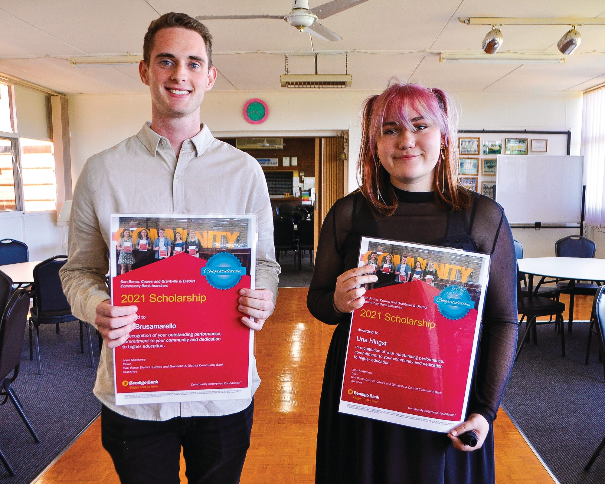 Support for local students pursuing their education dreams