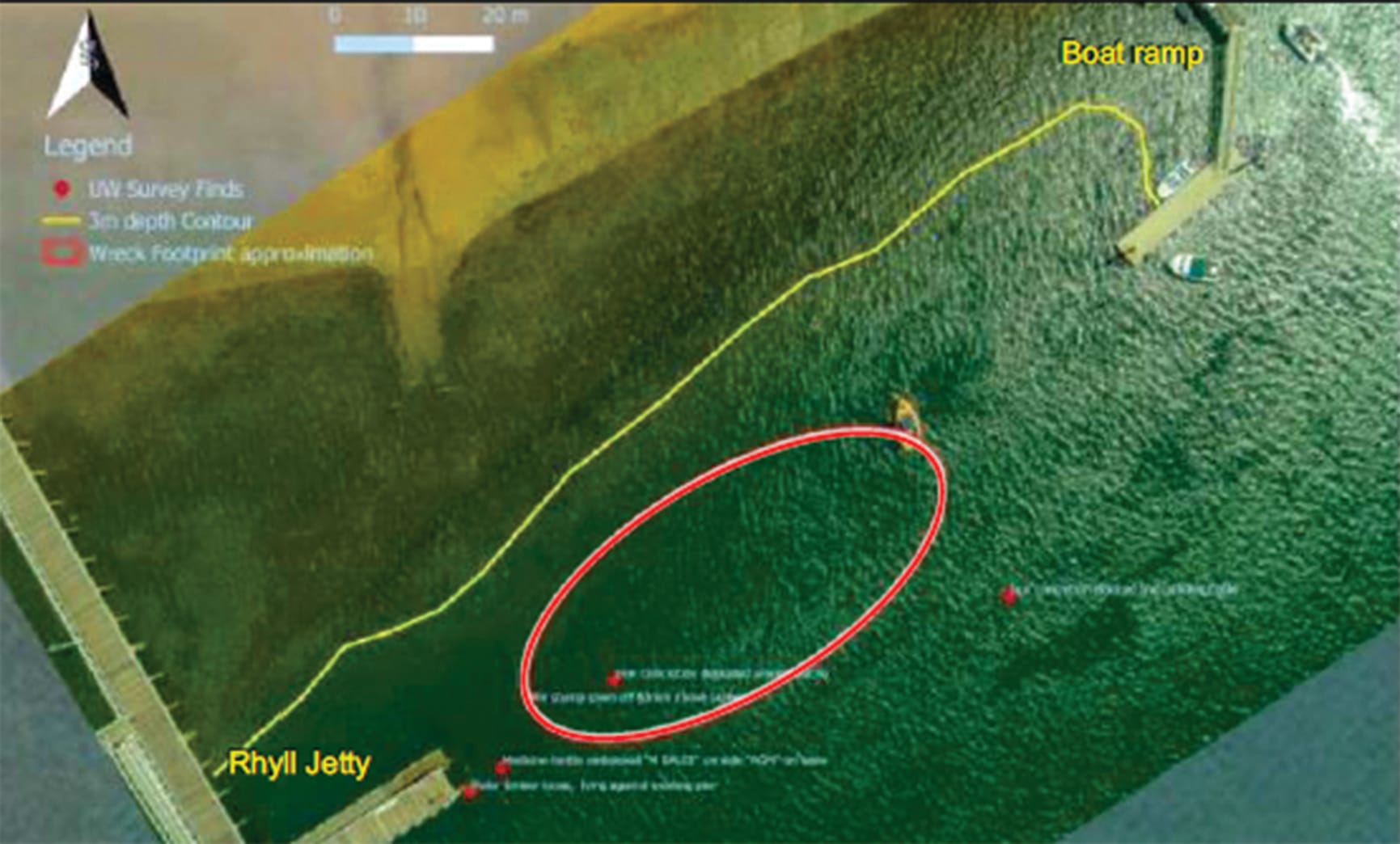 Rhyll jetty: a history