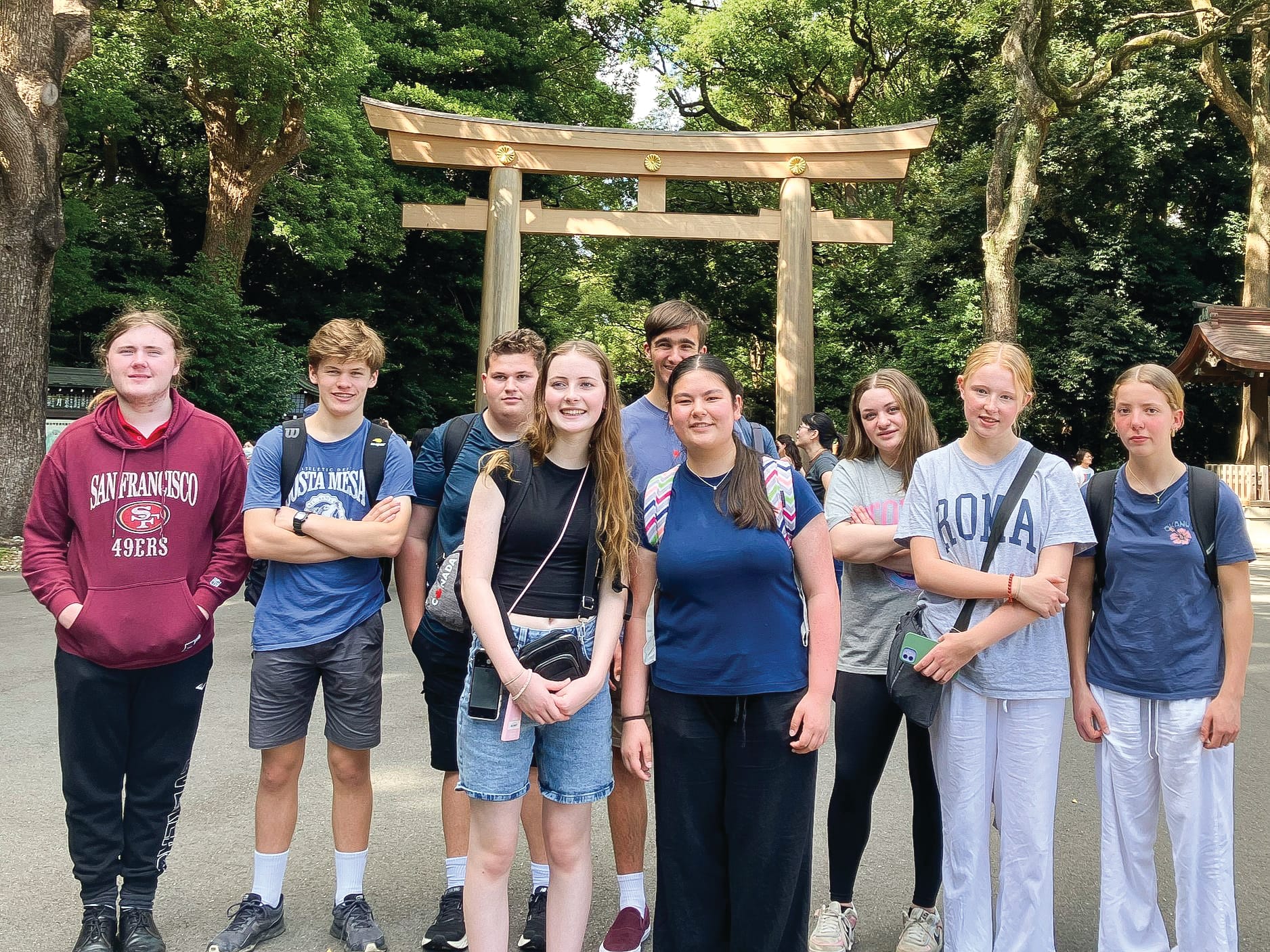 College students visit Japan