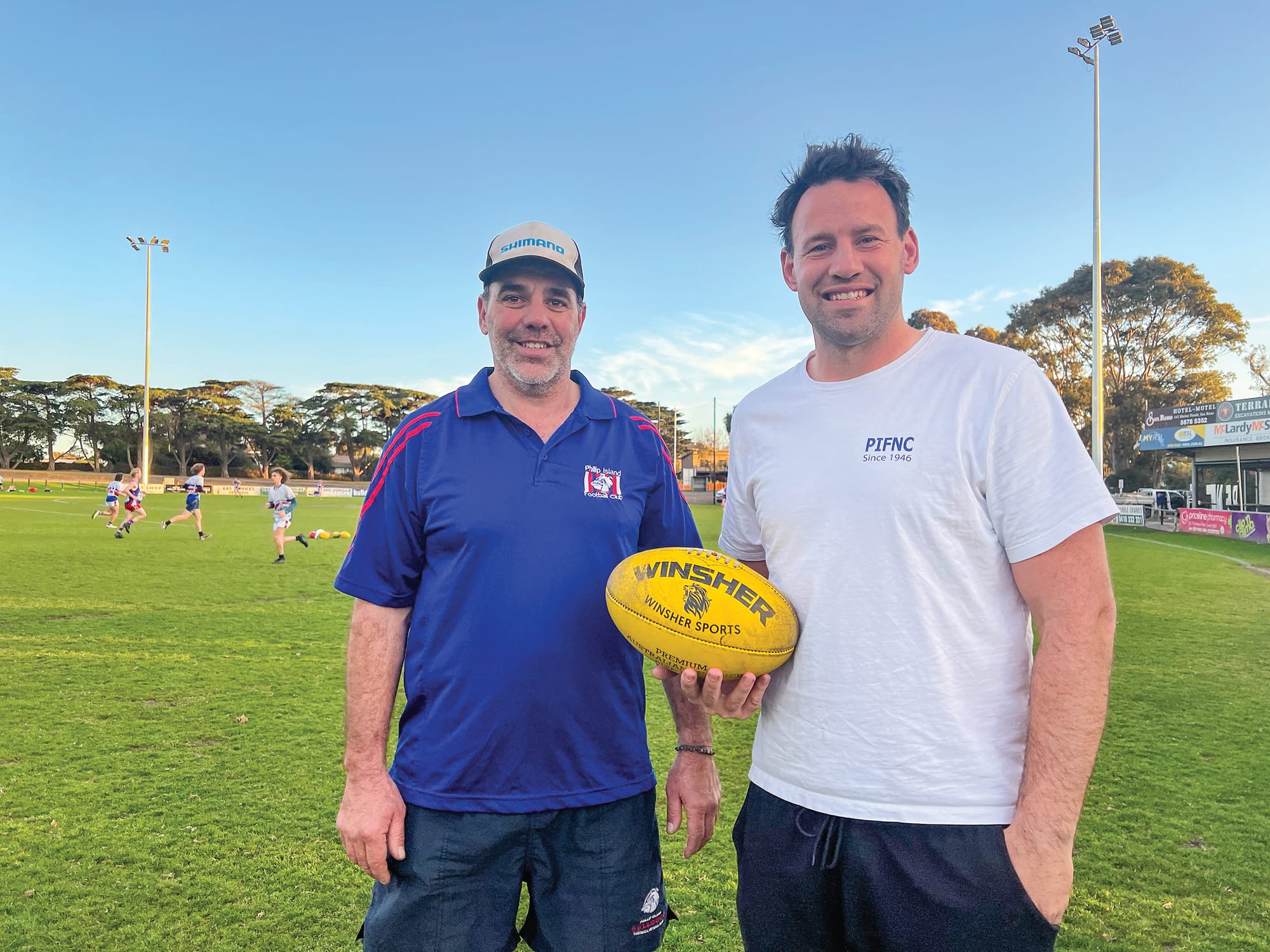 Footy Finals underway