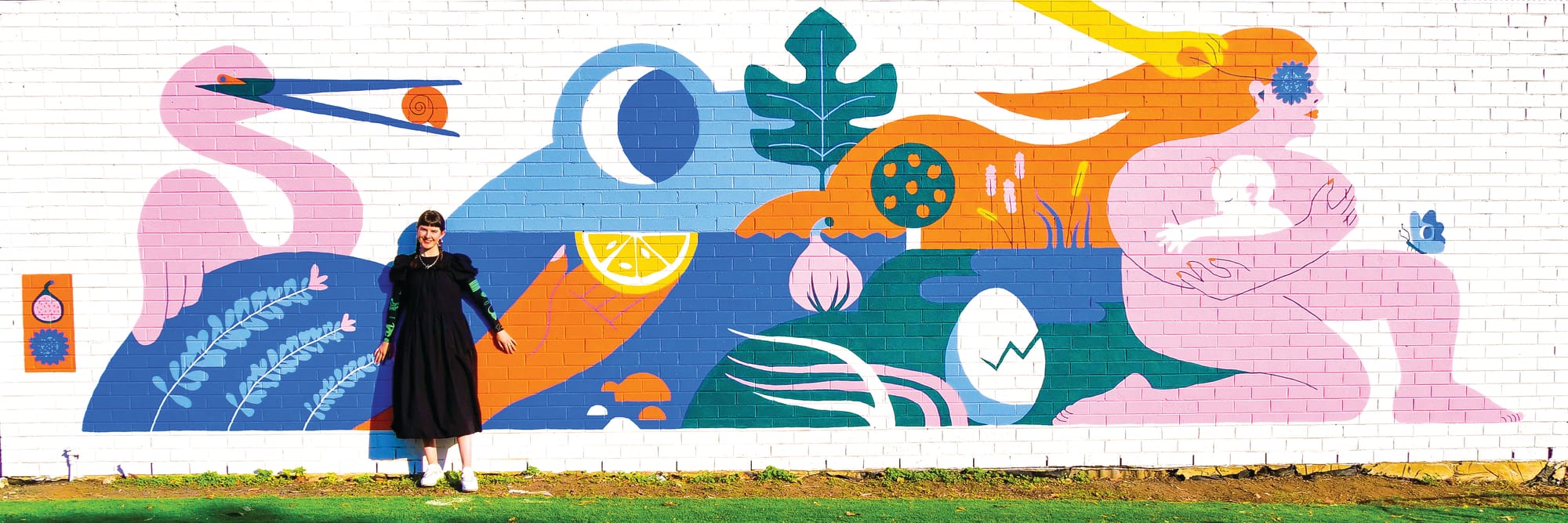 Olive Justice honoured in new mural