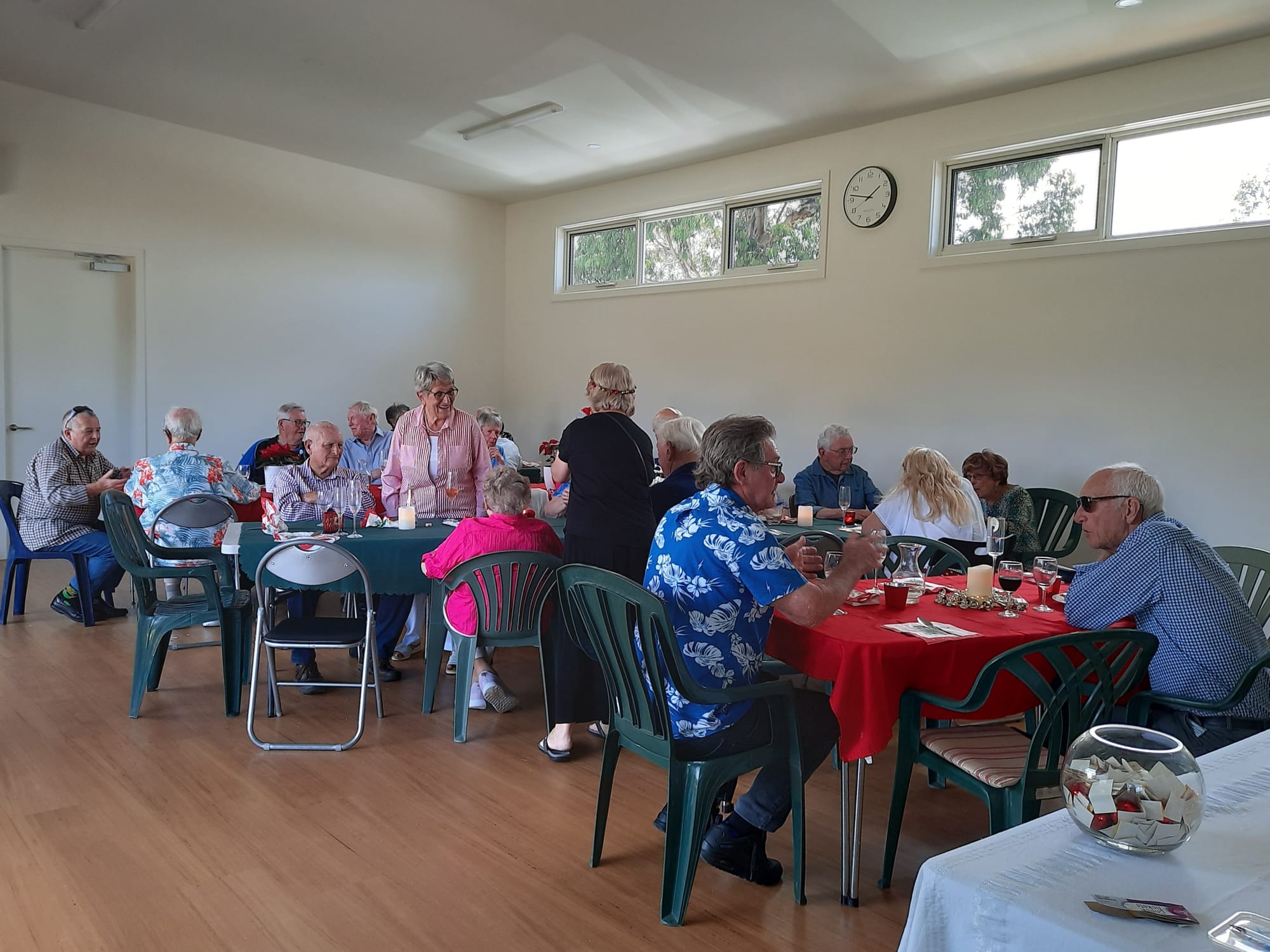 Christmas celebrations at Croquet Club