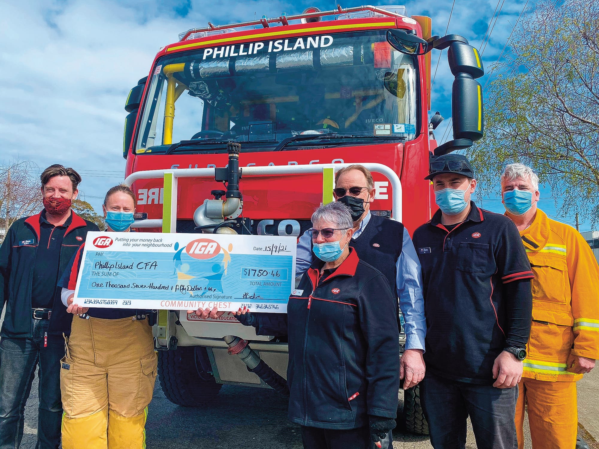 Cowes IGA boost for CFA