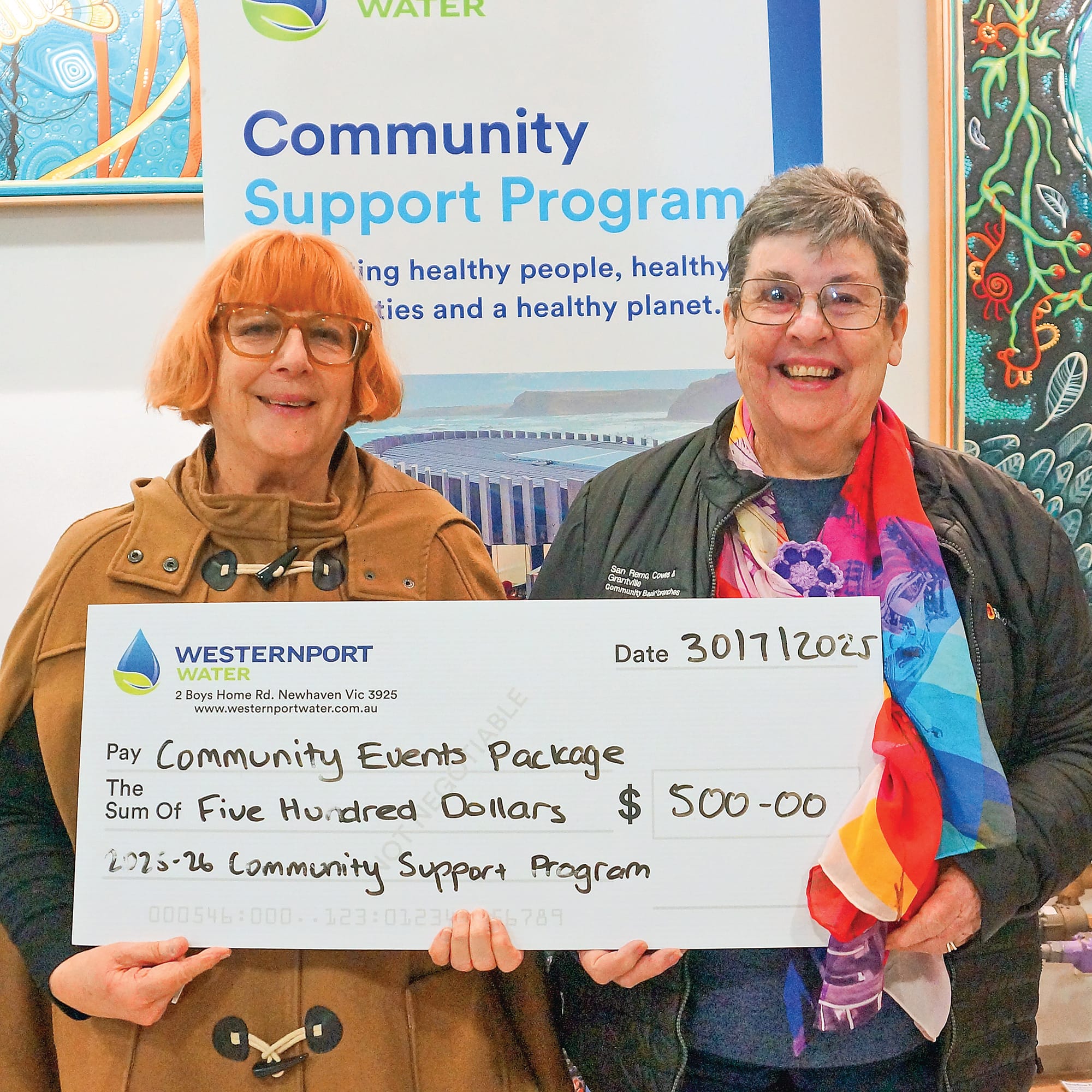 Local groups share in $31,500 support