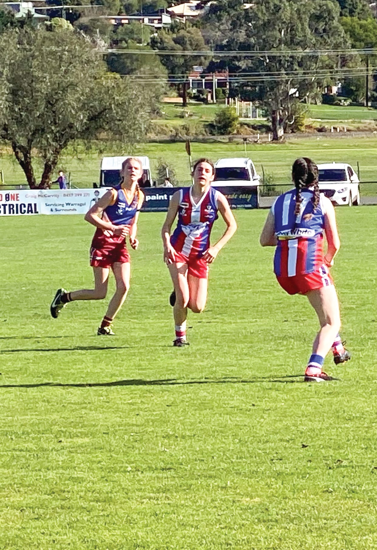 Island girls start and finish season with a win