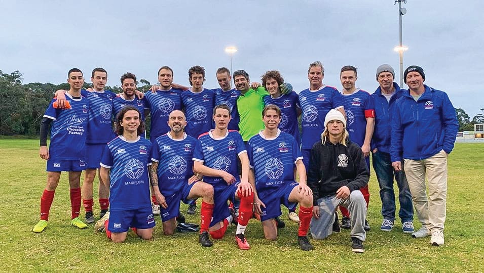 Breakers soccer teams sizzle despite the cold - Seniors