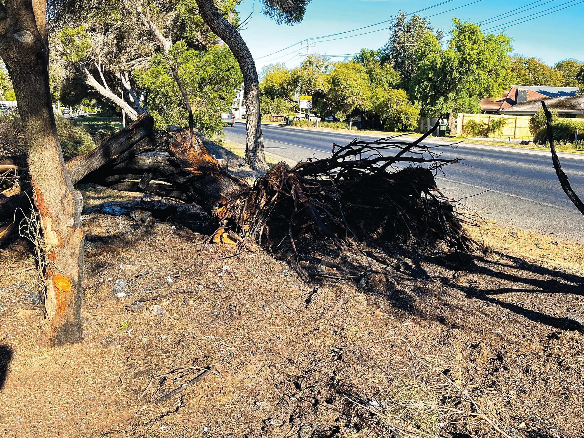 Fiery end to weekend