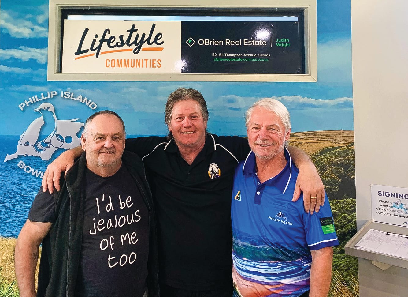Sunshine for island bowlers