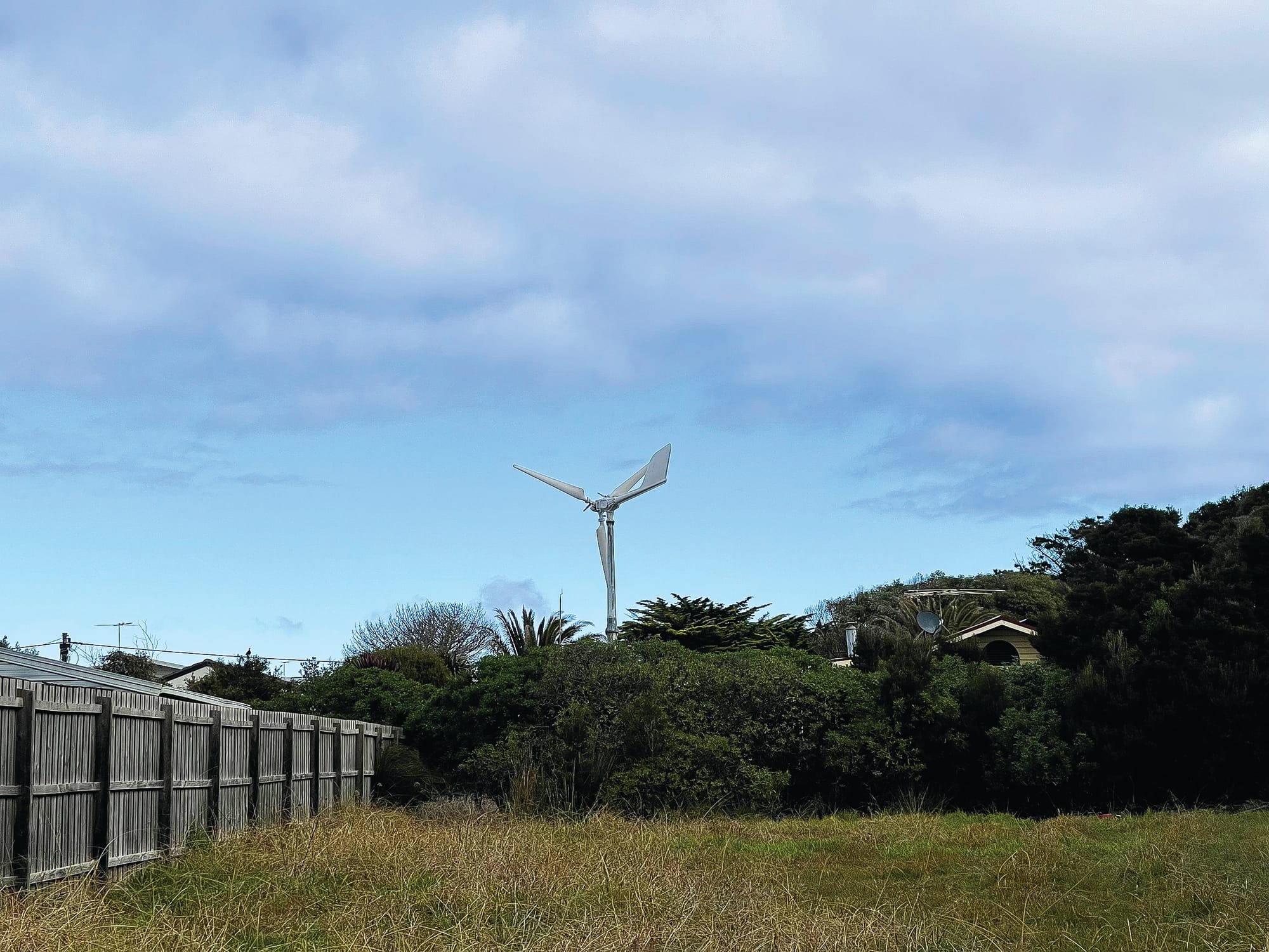 Surf Beach in a spin over turbine
