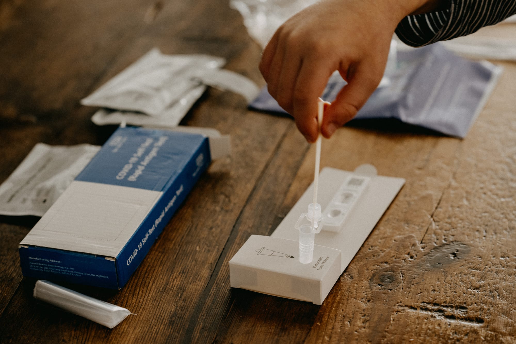 Rapid antigen tests for early childhood families