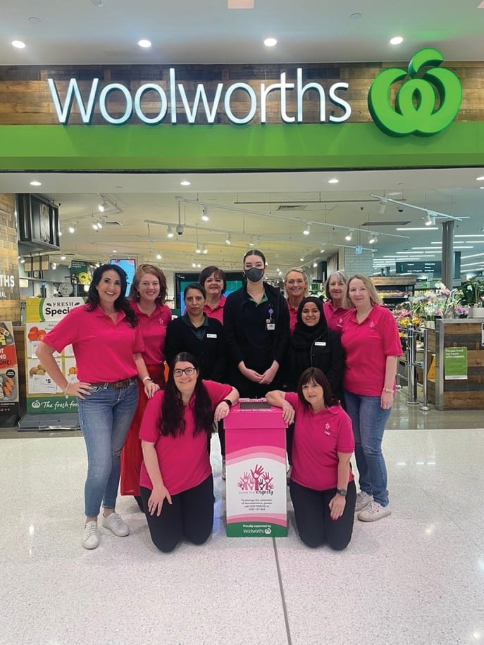 Share the Dignity with Woolworths
