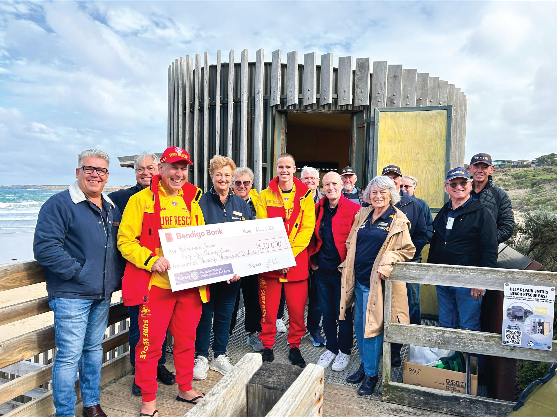 Rescue Base donation from Rotary
