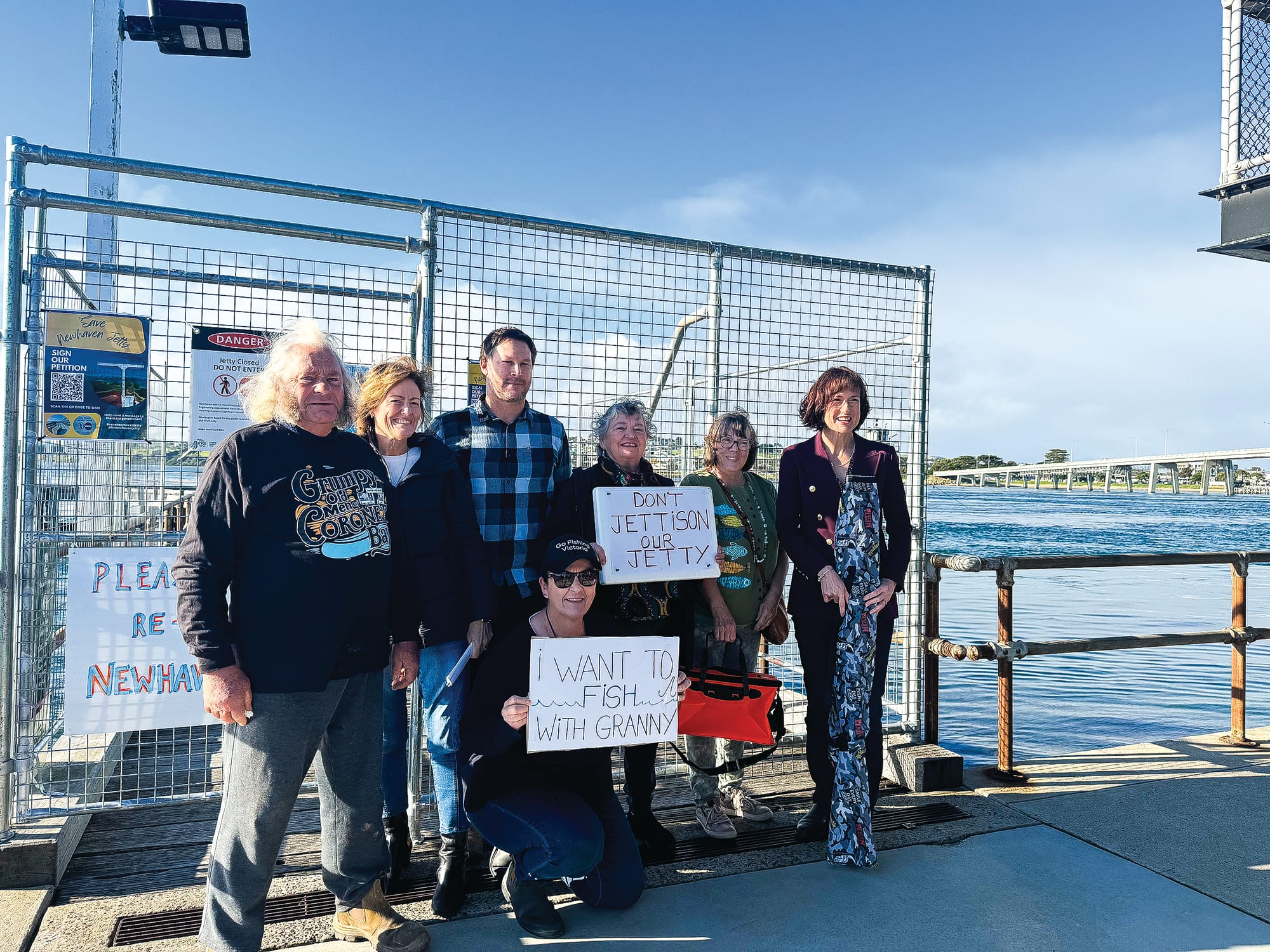 Petitions to save the Newhaven Jetty