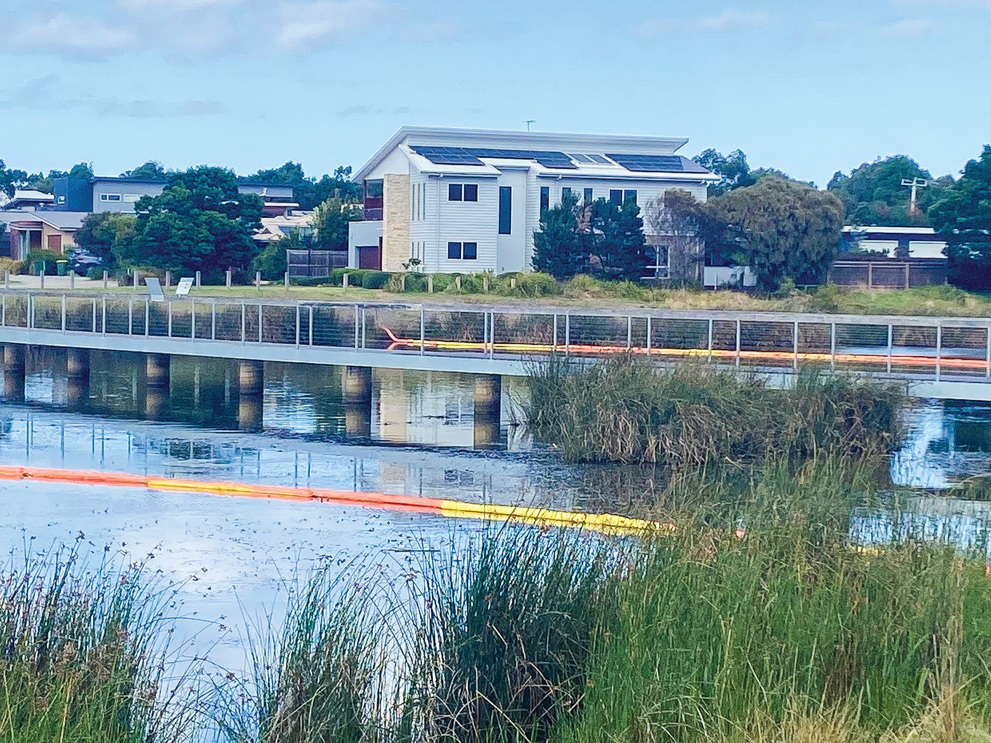 Clean up continues at Shearwater Estate