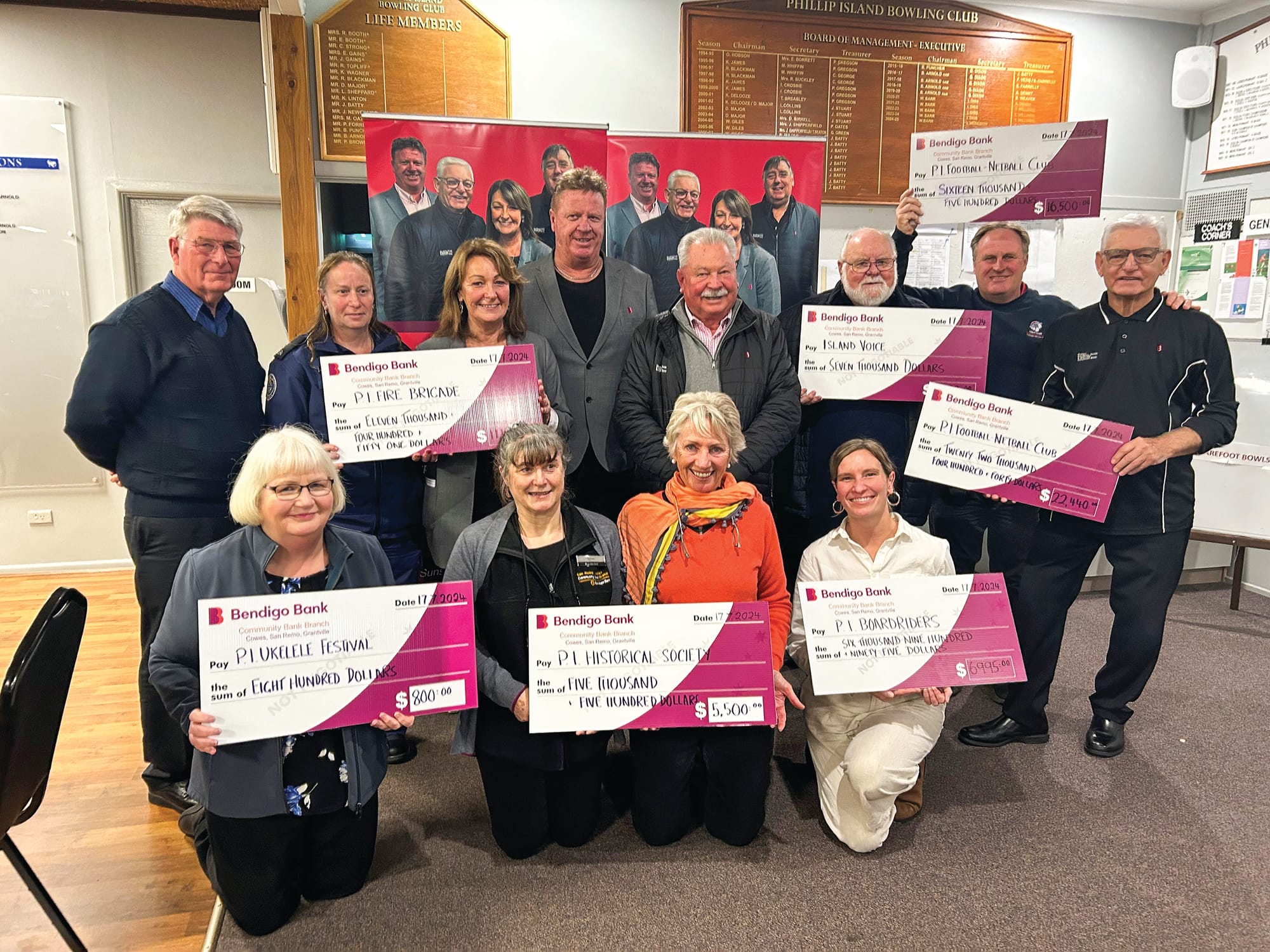 Bendigo Community Bank grants