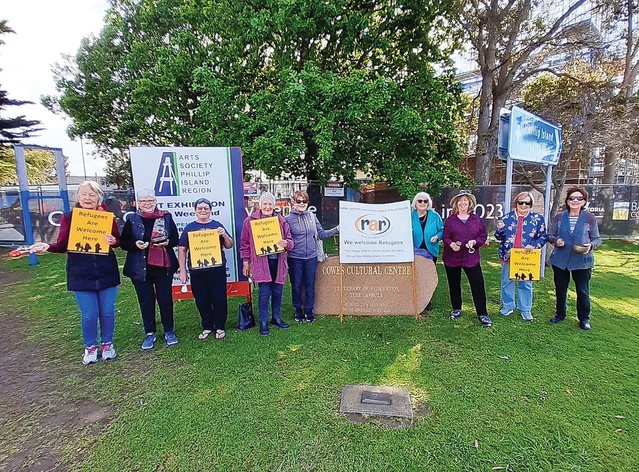 Phillip Island Rural Australians for refugees