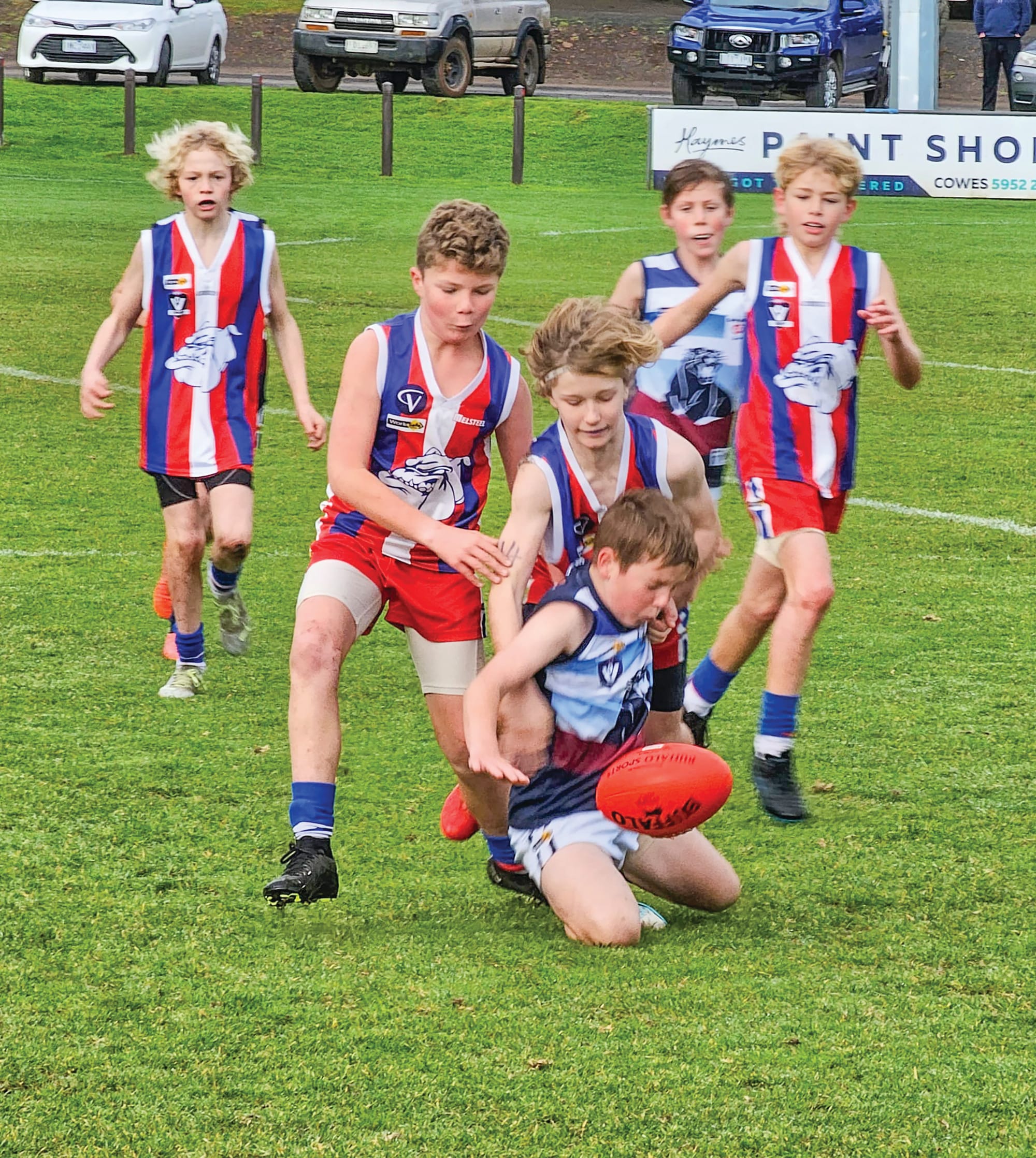 Last game of the season - U12 Blue