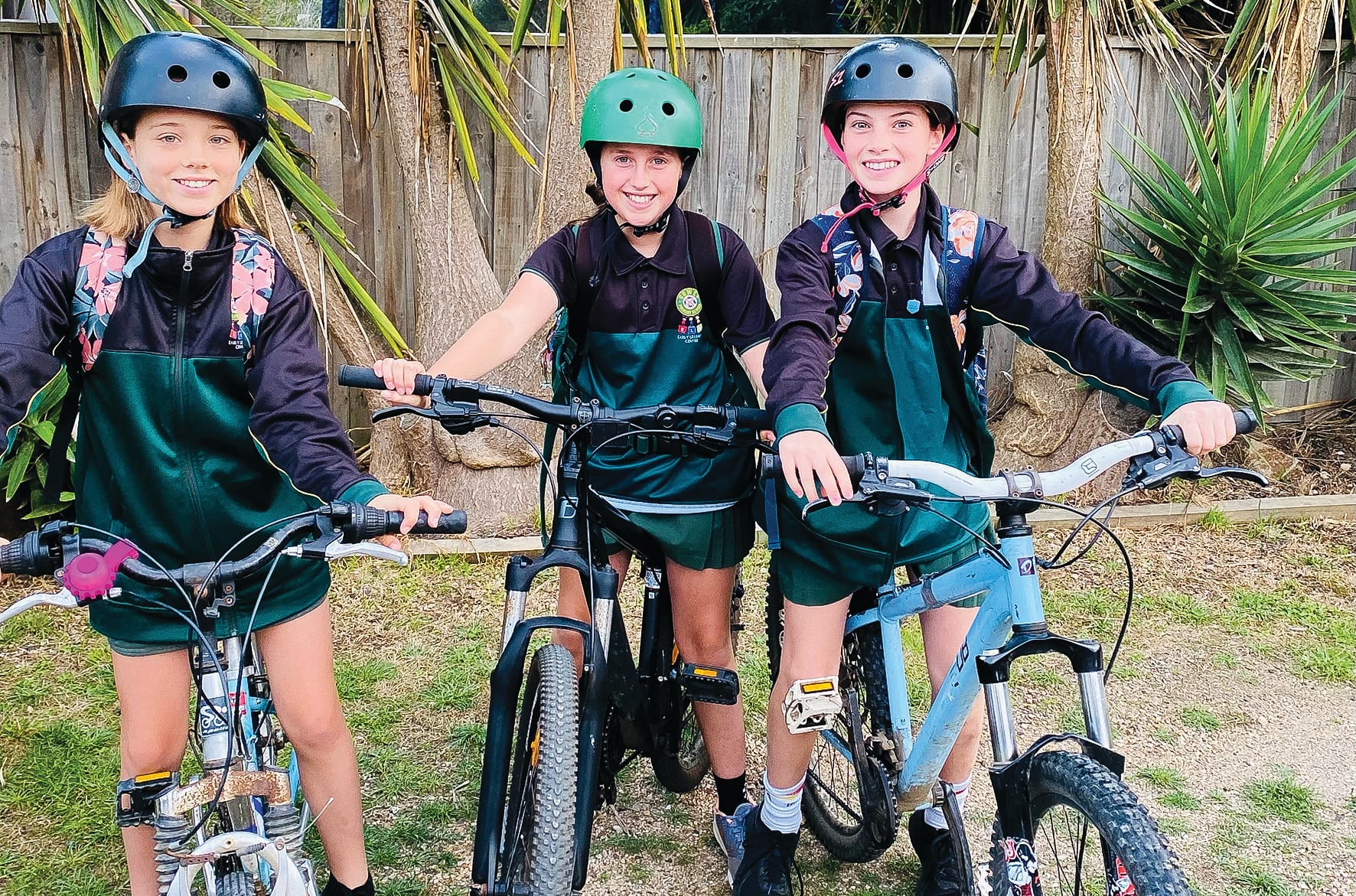 Cowes Primary rides to school