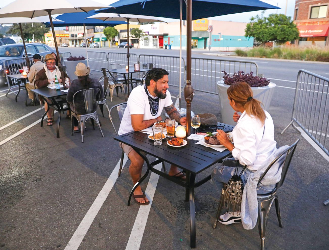 Fast track to outdoor dining