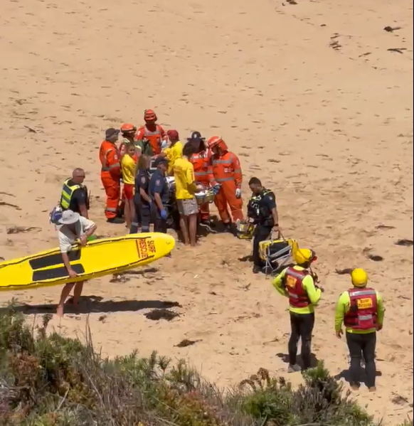 Kilcunda beach rescue