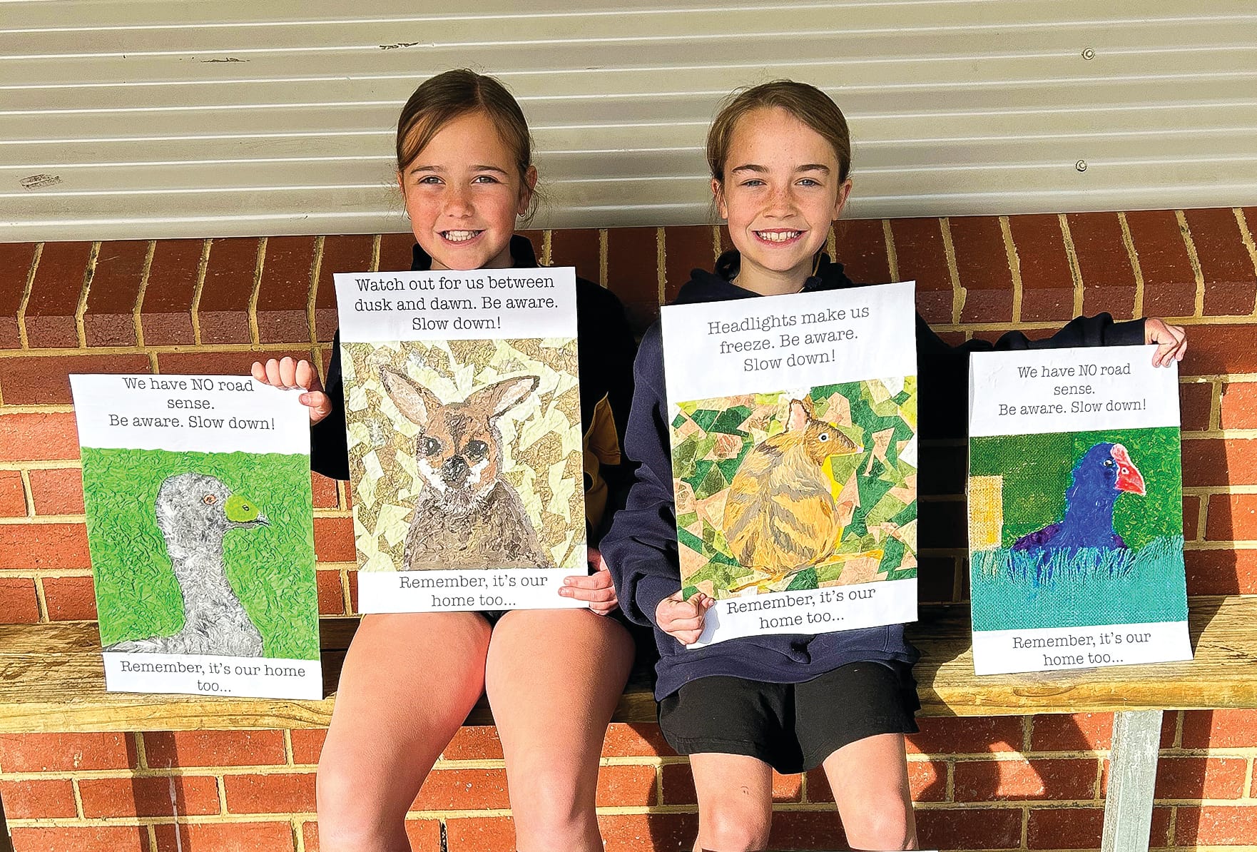 "Heartbreaking" roadkill leads to kids' campaign