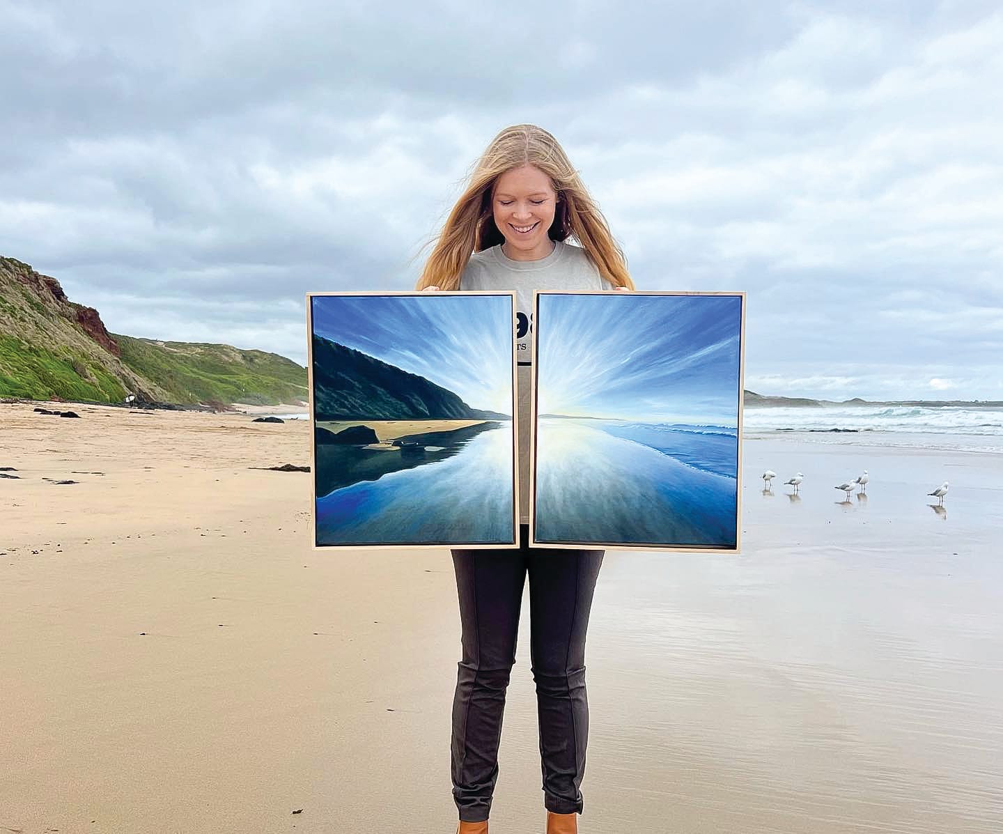 Painting auction for Endometriosis Australia