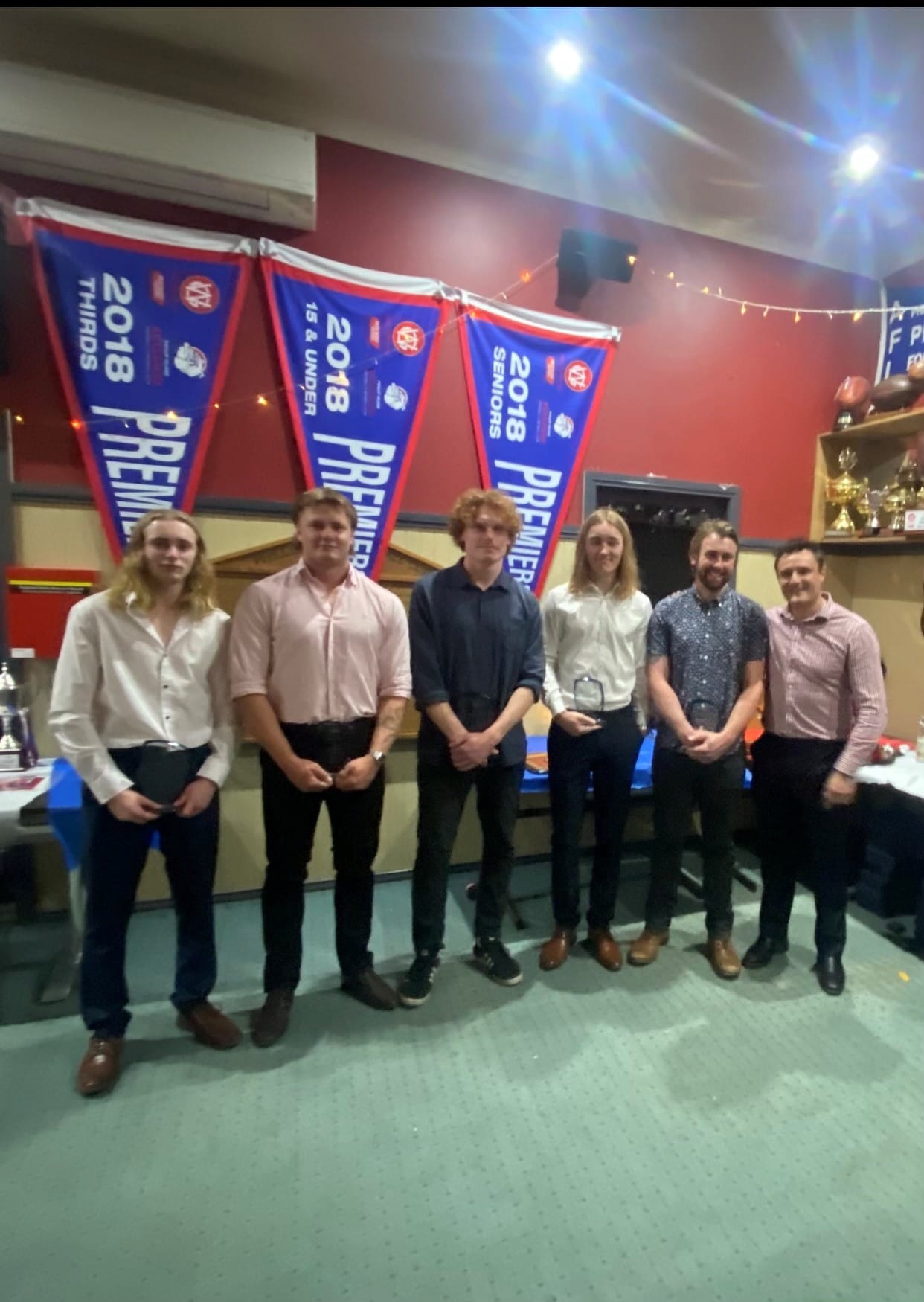 Reserves Football - PIFNC presentation evening