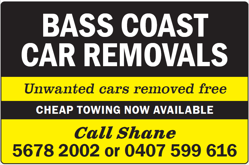 Bass Coast Car Removals