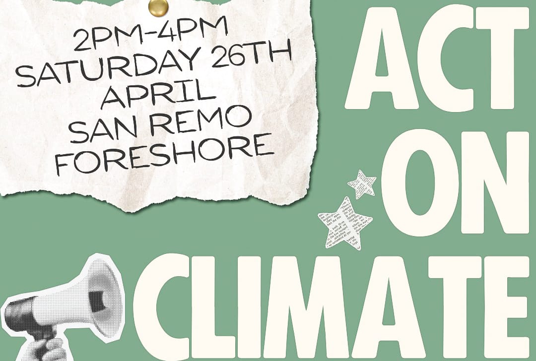 Climate action rally
