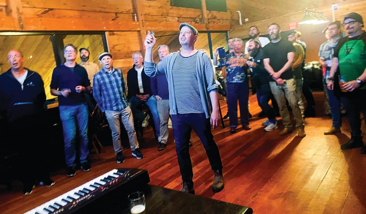 Island Men's Song Gang new home at Westernport Hotel