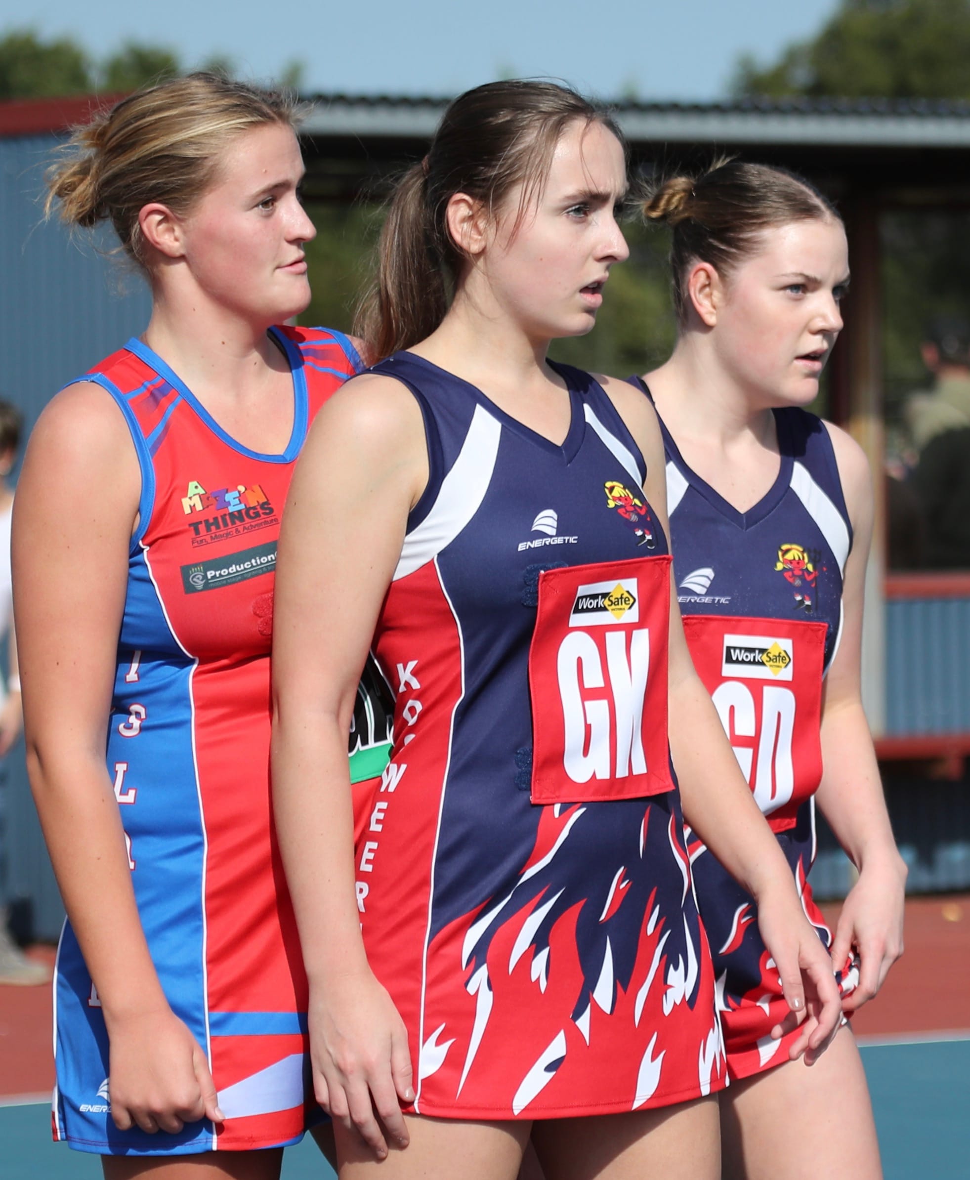 Island netballers and Koo Wee Rup battle it out - C Grade