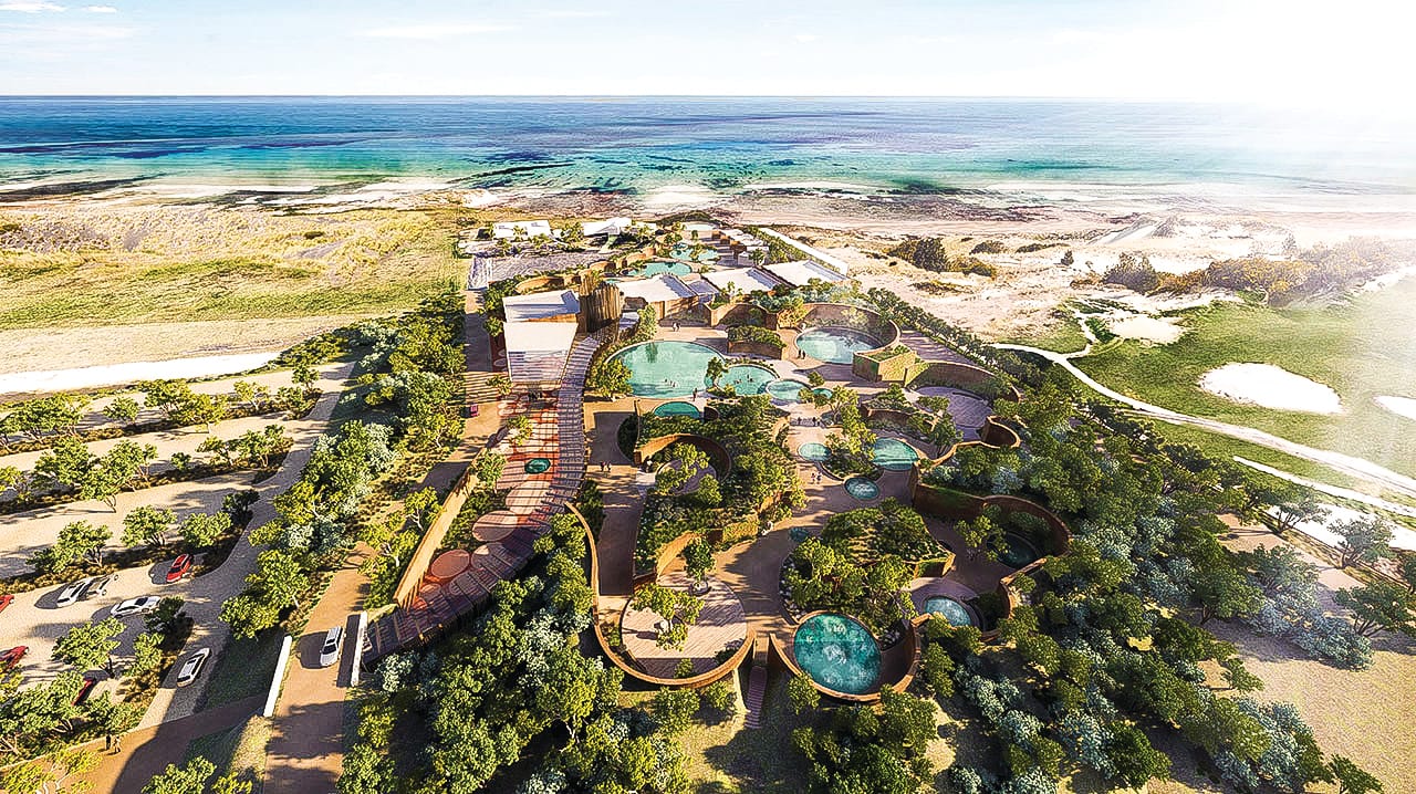 Newhaven spa project underway