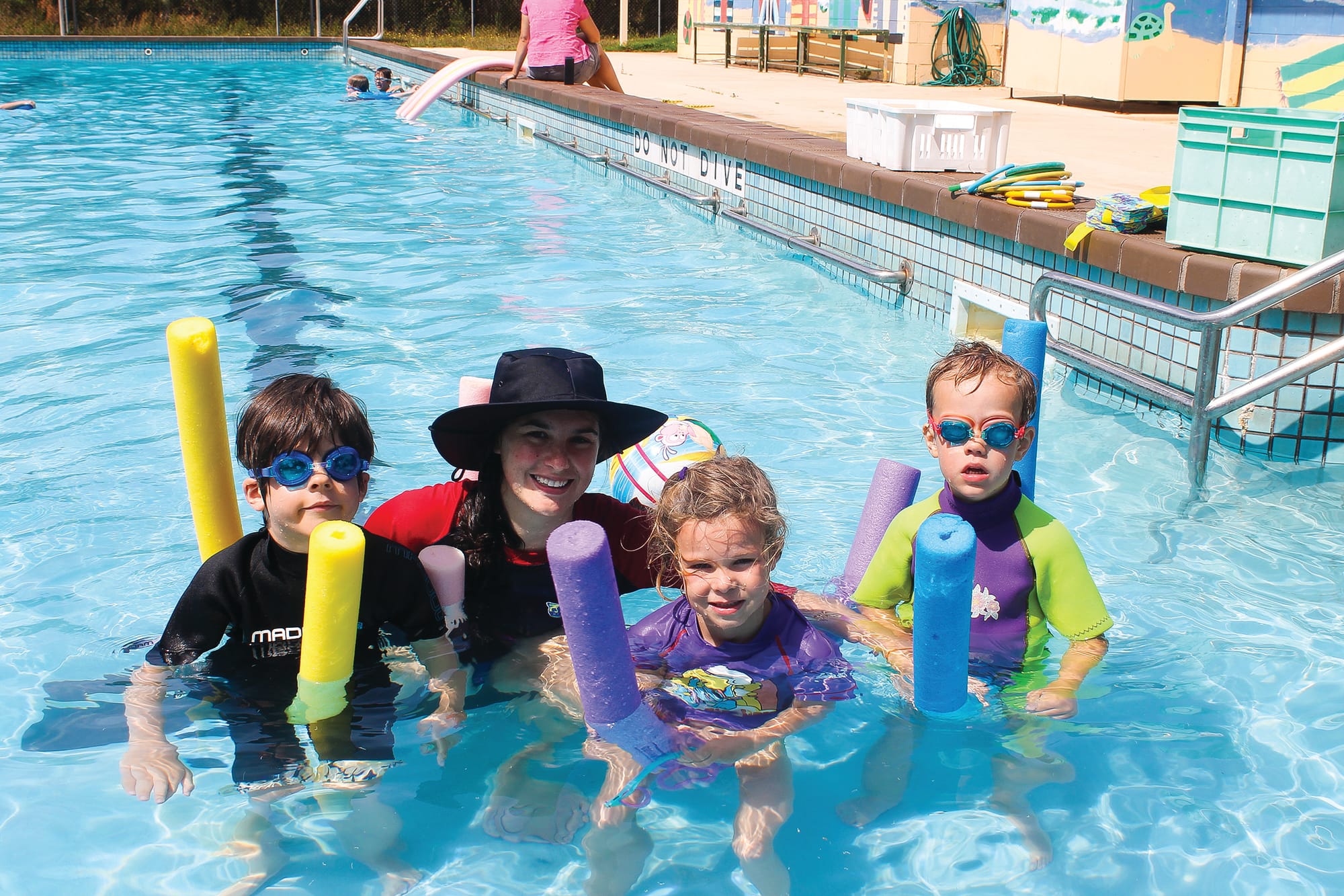 Warning sounded on swim skills