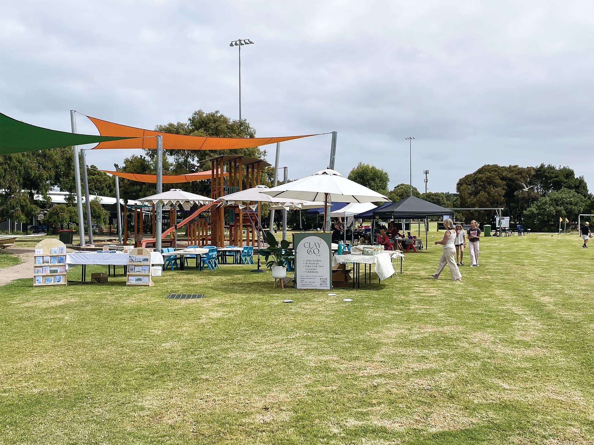 On the Lawn market for Newhaven Primary