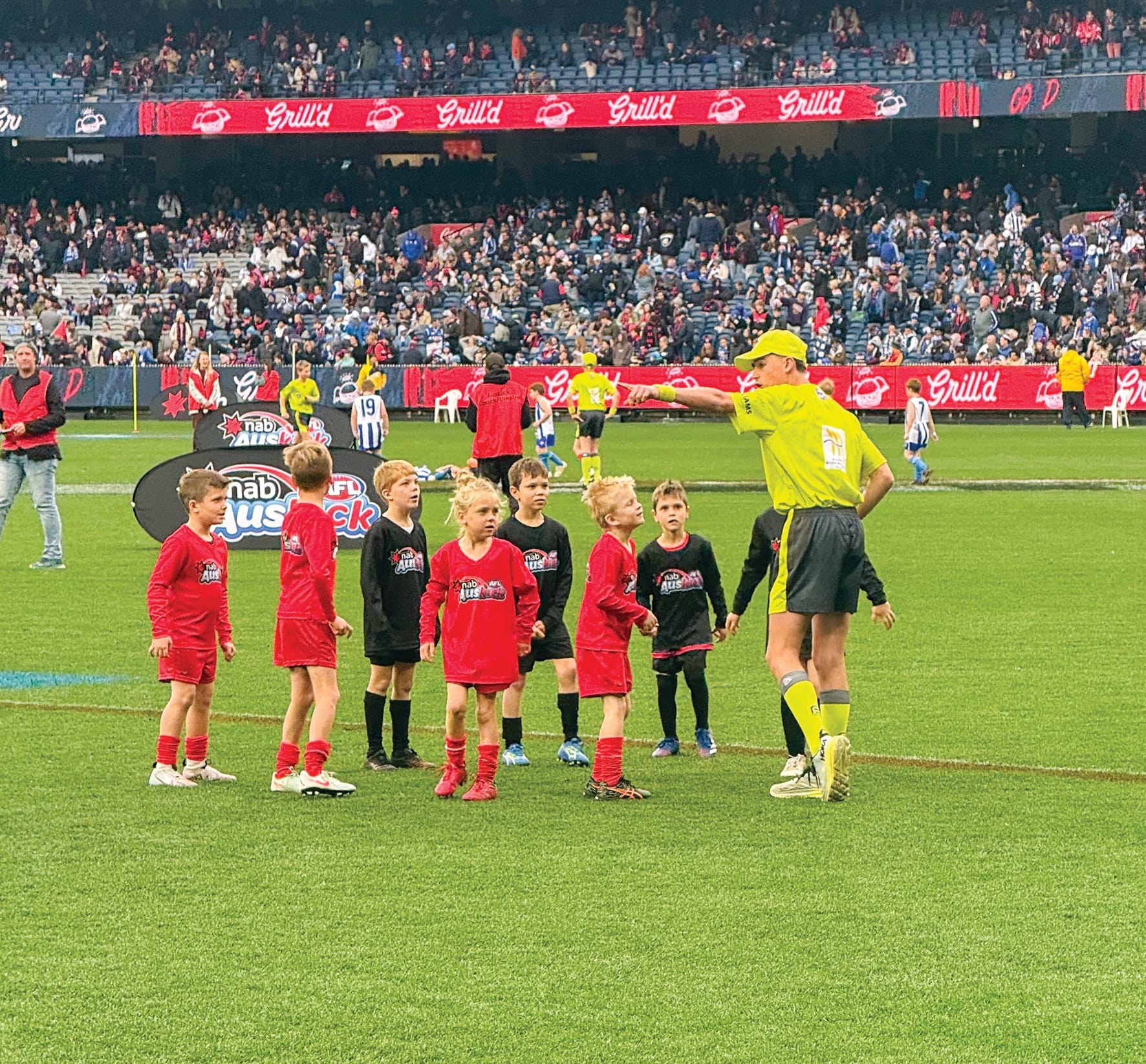 Auskickers at the G