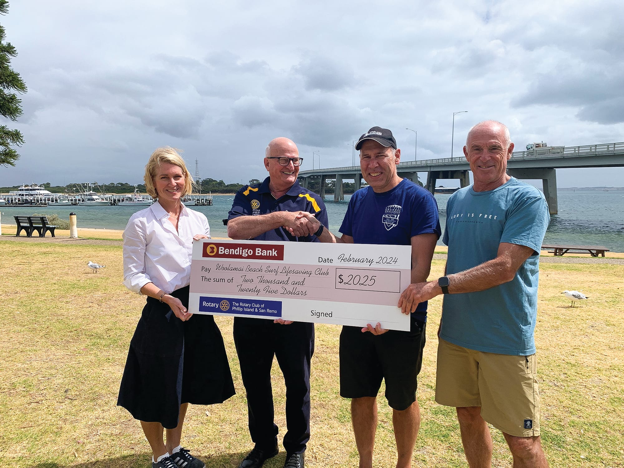 Rotary supports life saving
