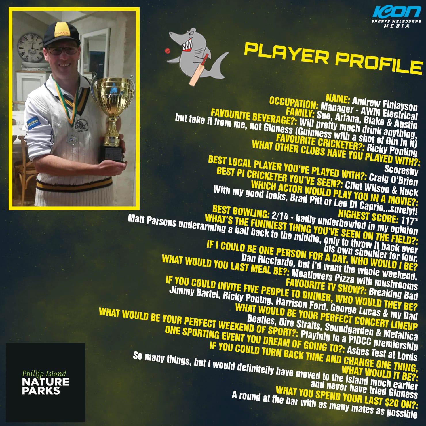 Cricket Player profile