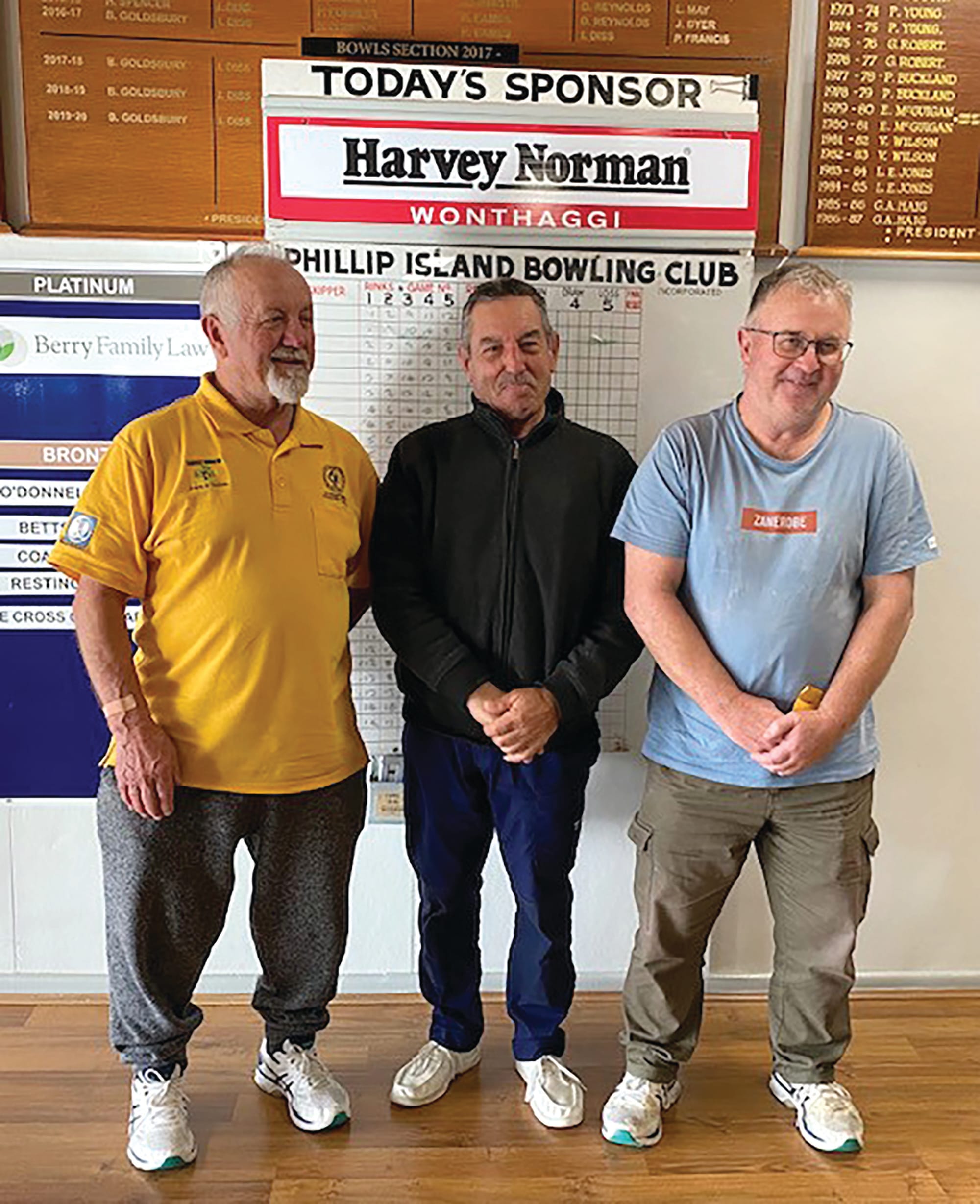 Phillip Island bowls