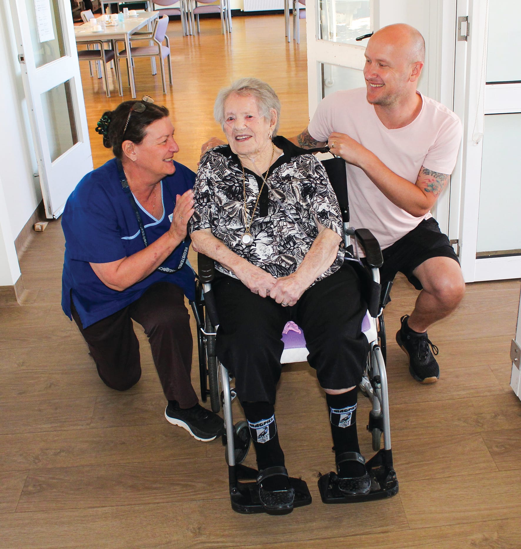 Around the clock nursing care